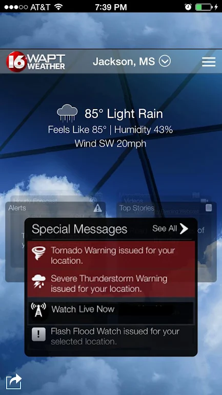 16 WAPT Weather スクリーンショット 1