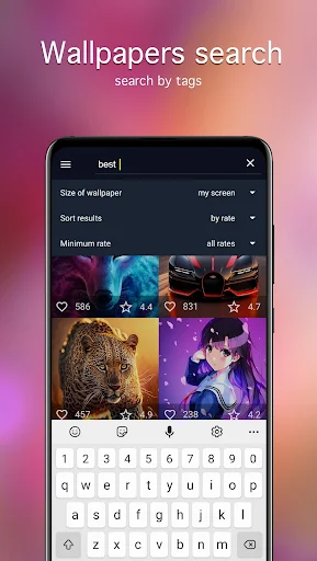 7Fon: Wallpapers & Backgrounds Screenshot 1