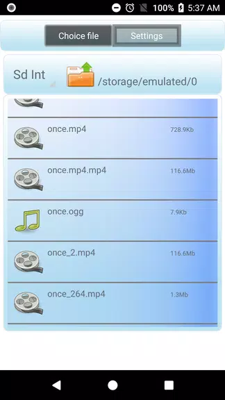 Video converter mp4 스크린샷 1