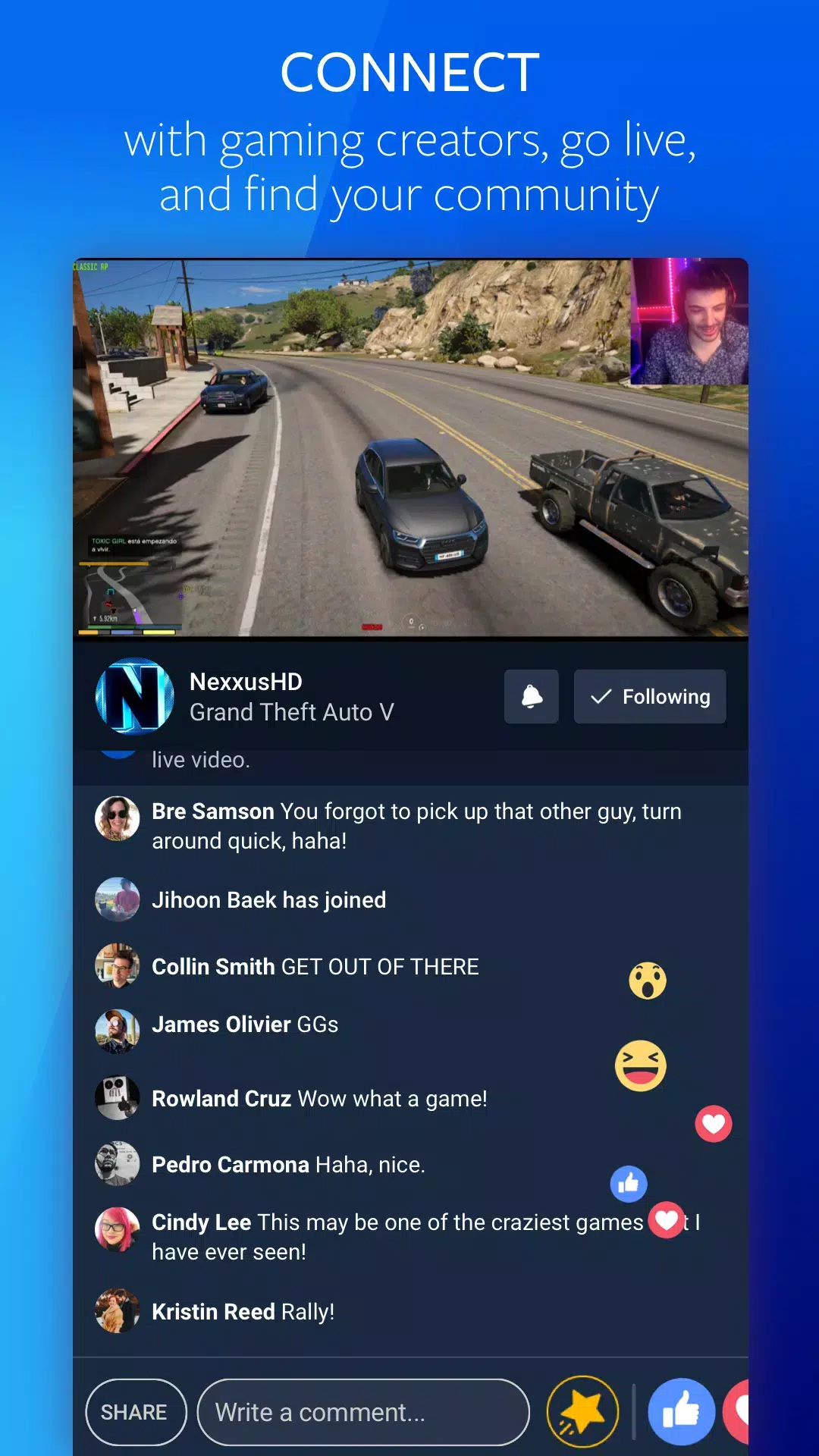 FaÇebook Gaming: Play, Watch, Captura de pantalla 3