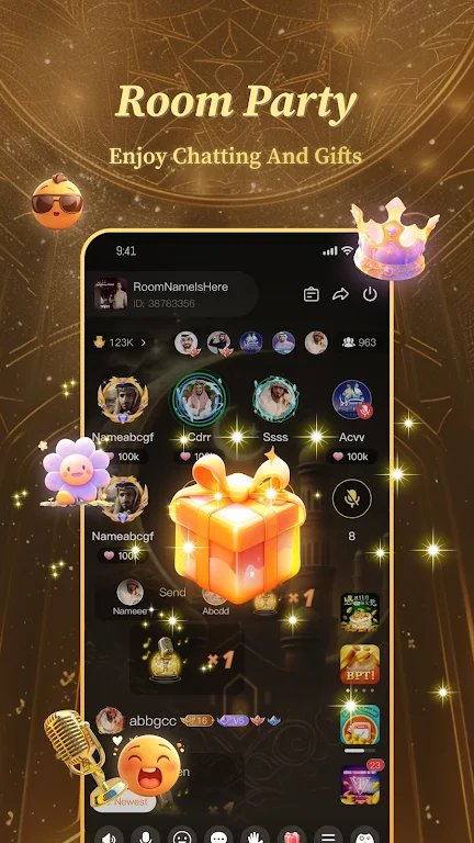 Sola - Group Voice Chat Rooms スクリーンショット 1