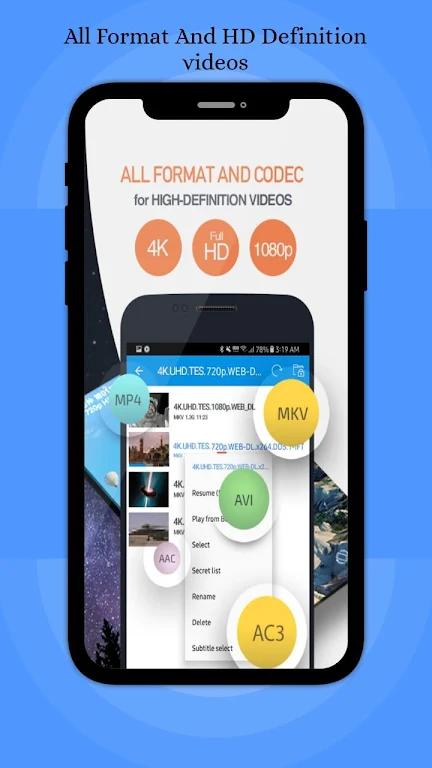 SNXX VIDEO PLAYER 2020 : All Format Video Player Captura de tela 2