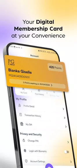 PGCard Screenshot 2