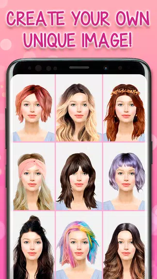 Long Hairstyles Photo Screenshot 2