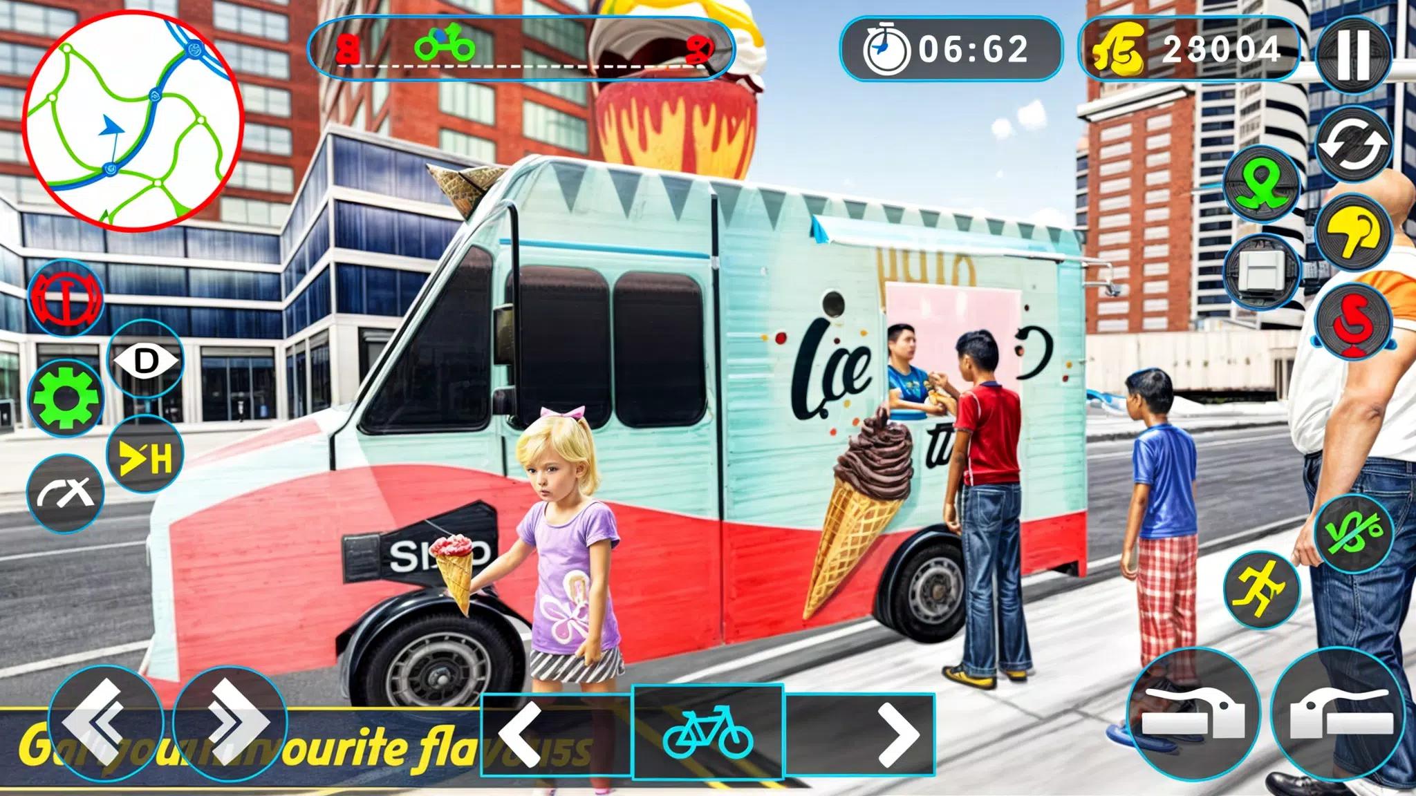 City Ice Cream Man Simulator Captura de tela 4