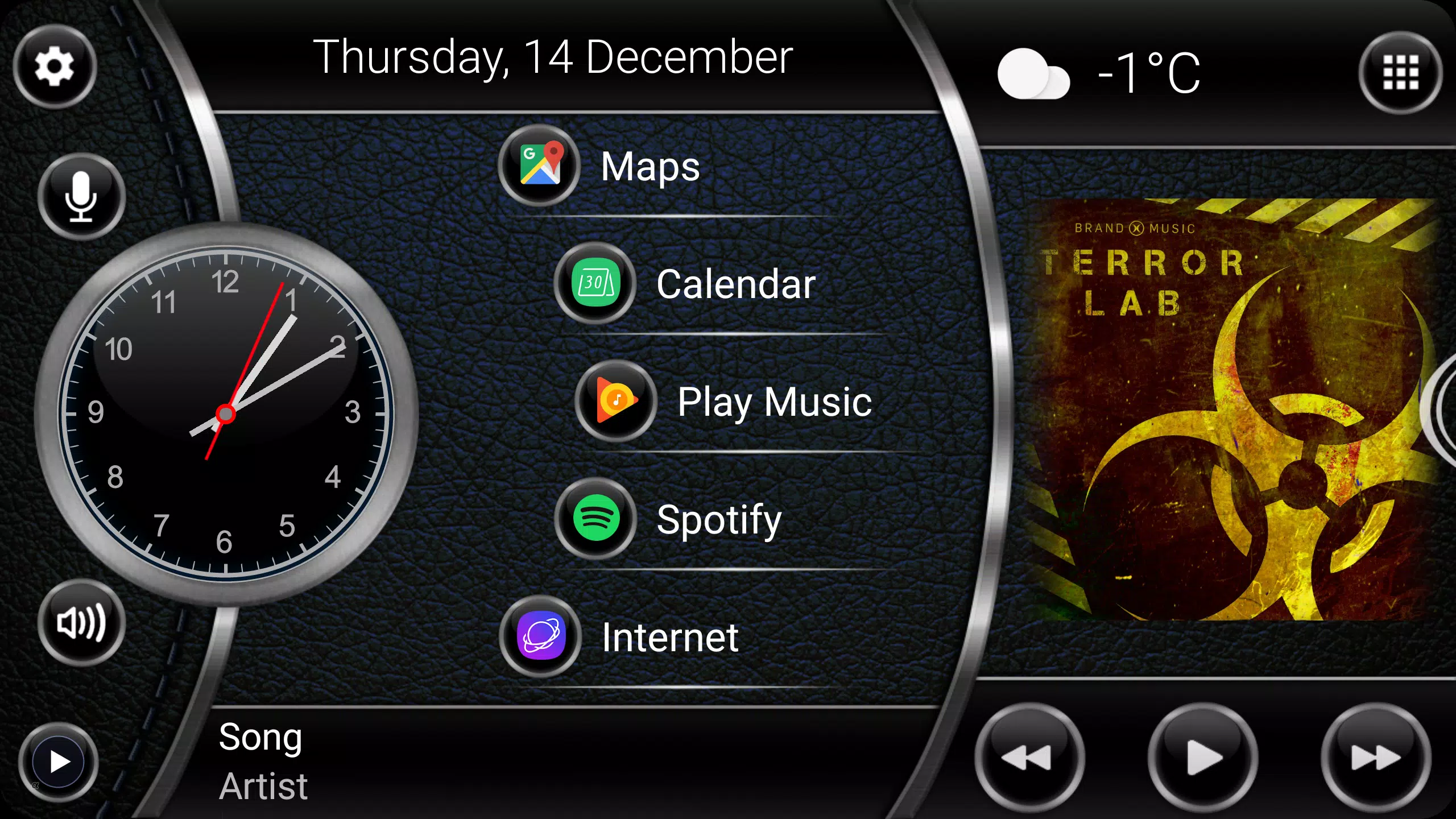 Theme Leather Screenshot 2