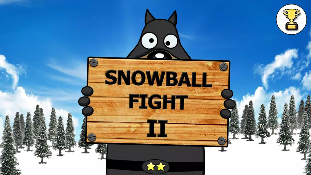 Snowball Fight 2 - hamster fun स्क्रीनशॉट 1