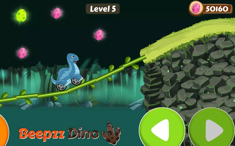 Car games for kids - Dino game Captura de pantalla 3