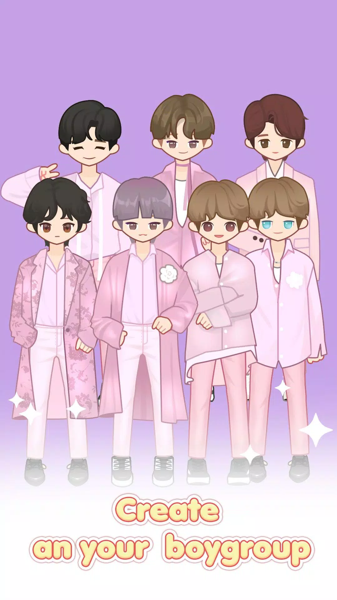 MYIDOL (#Dress up #BoyGroup #k Screenshot 2