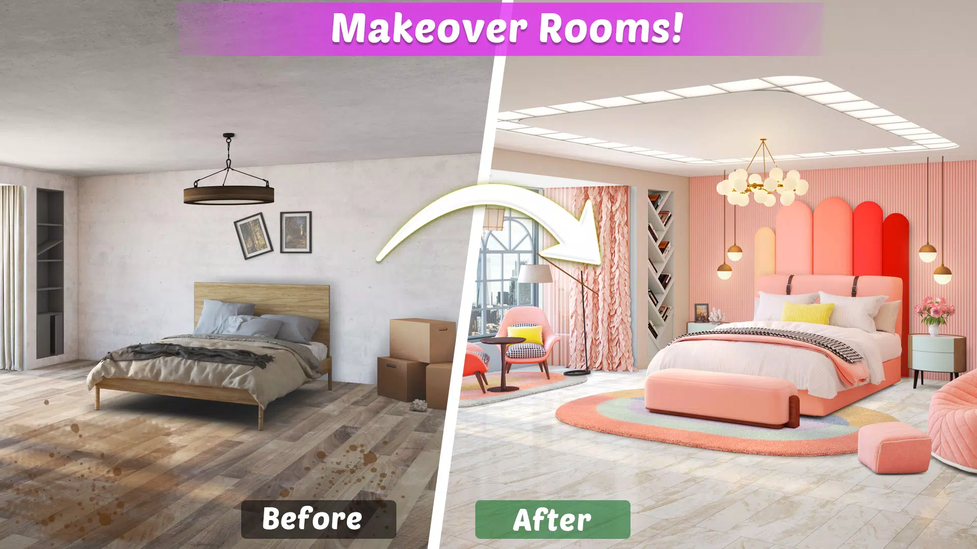 Redesign – My Home Design Game应用截图第2张