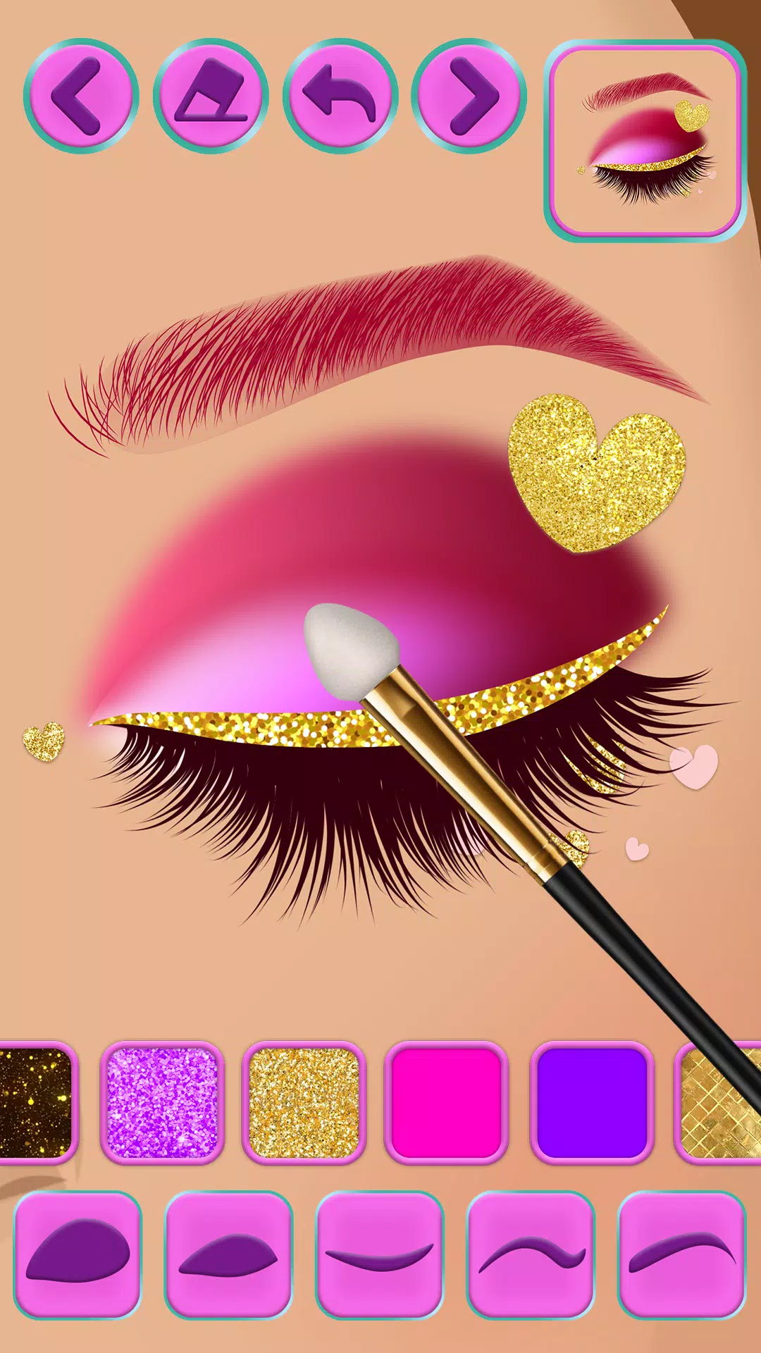 Eye makeup for girls 스크린샷 3