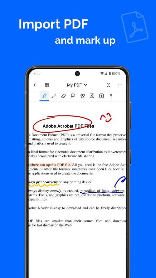 Notewise - Notes & PDF Captura de tela 4