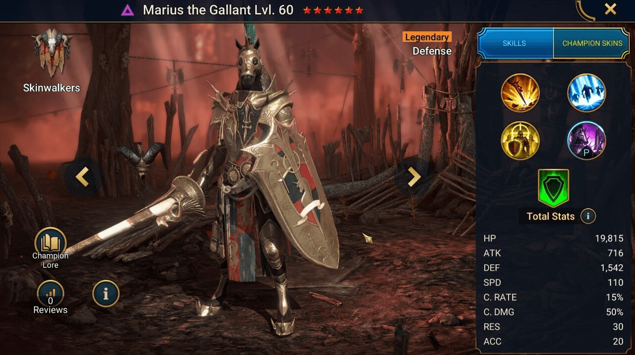 RAID: Shadow Legends&ndash; Marius the Gallant Missions Guide