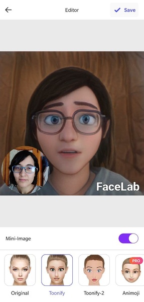 FaceLab Face Editor, Aging App Screenshot 2