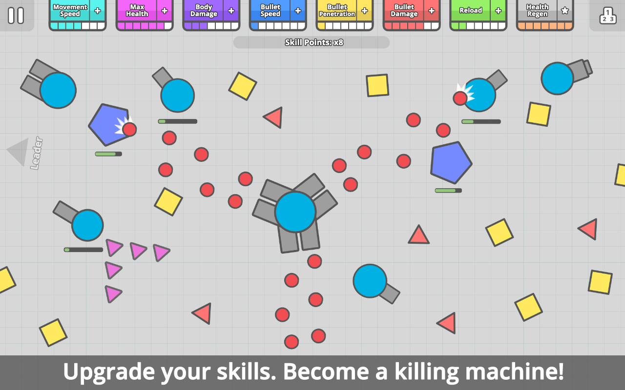 diep.io Скриншот 3