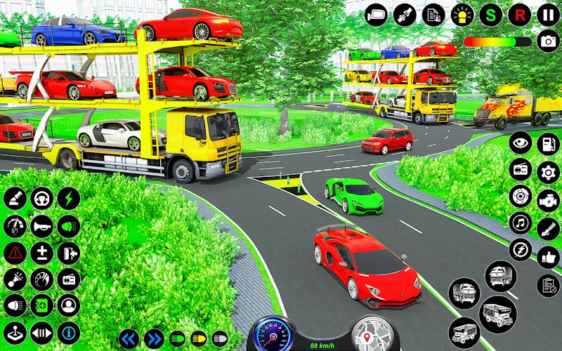 US Police Game Transport Truck Screenshot 3