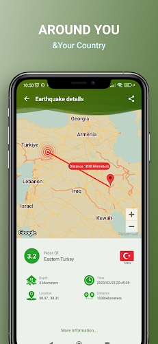 Earthquakes Near Me Capture d'écran 3