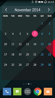 Month Calendar Widget by BiHSnow Captura de pantalla 2