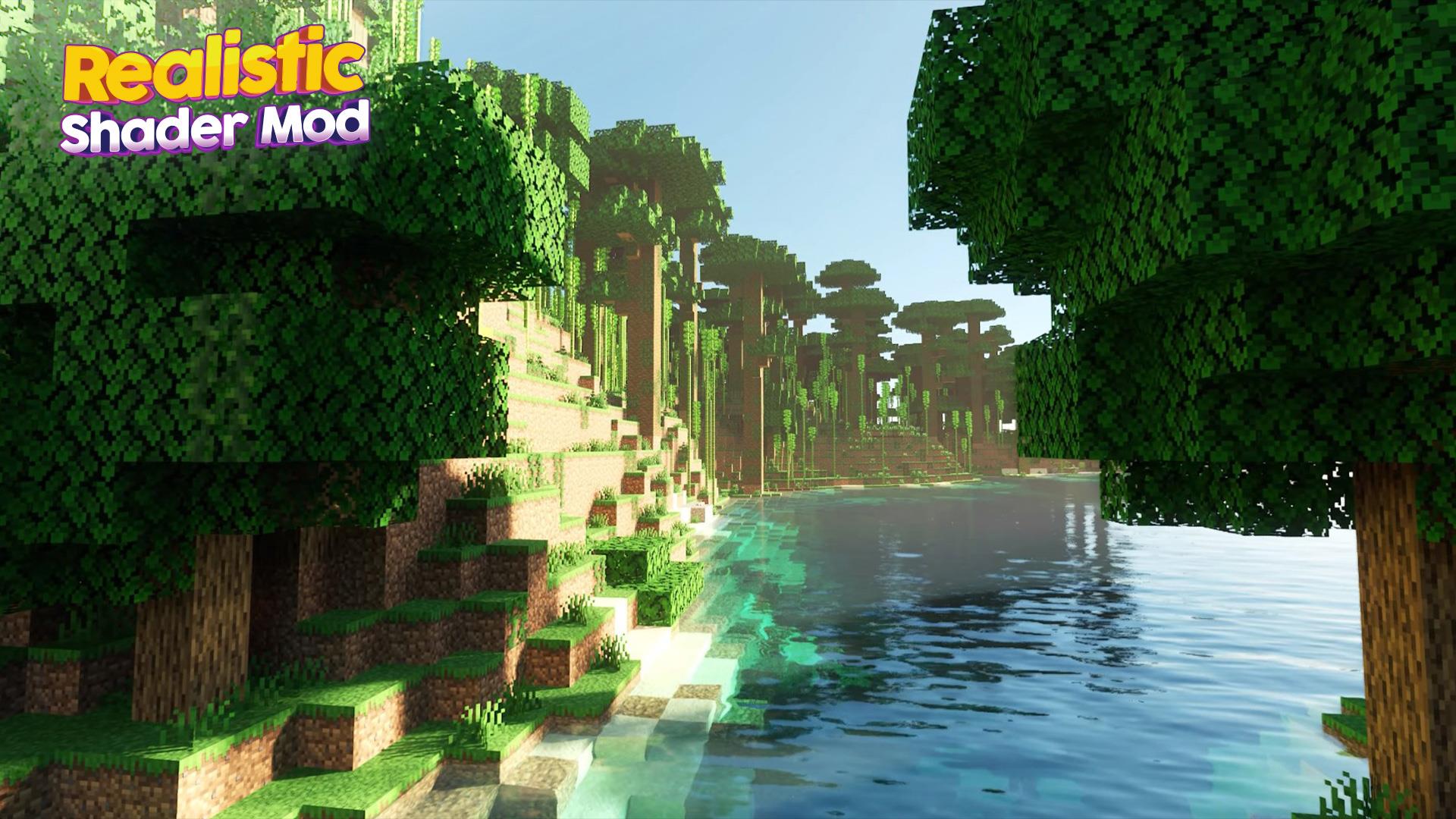 Realistic Shader Mod Minecraft Captura de tela 2