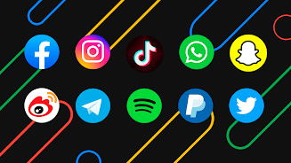 Pix Icon pack - app Icon Capture d'écran 3