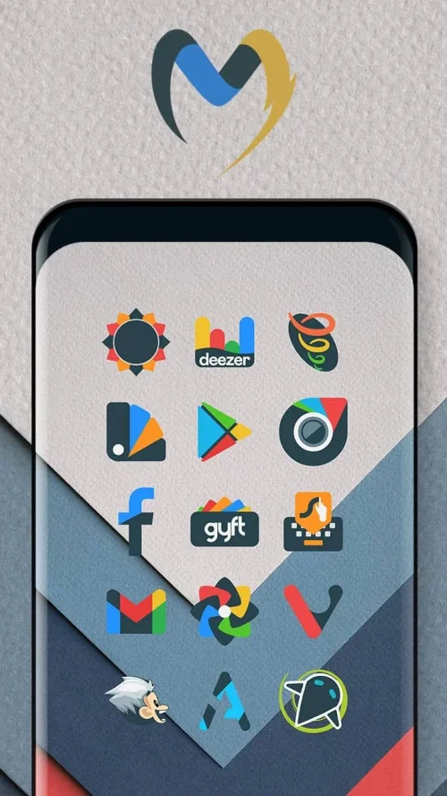 Material UI Dark Icon Pack スクリーンショット 2