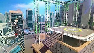 Bike Stunts 3D - Rooftop Chall Screenshot 1