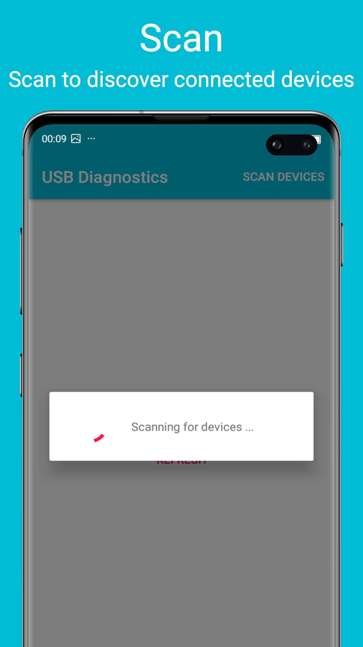 USB diagnostics Capture d'écran 1