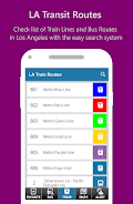 LA Metro Transit Tracker Screenshot 1