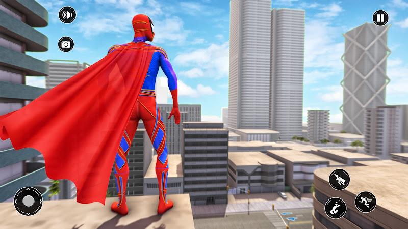 Spider Hero: Rope Hero Games Скриншот 1