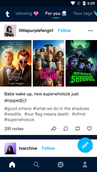 Tumblr – Fandom, Kultur, Chaos Screenshot 3