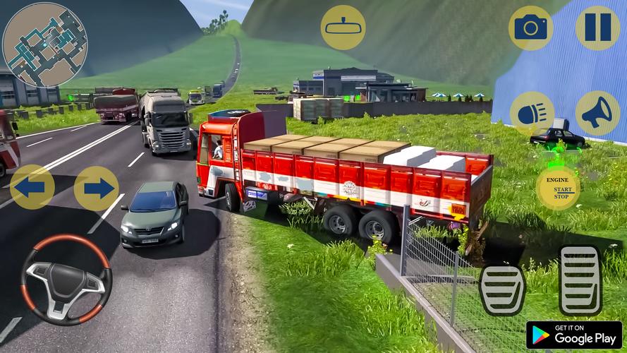 Indian Truck Cargo Truck Games スクリーンショット 2