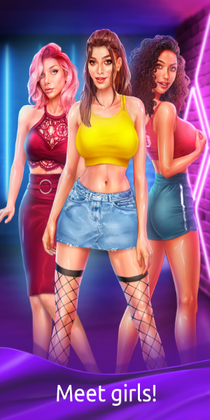 Girls & City: spin the bottle Screenshot 1