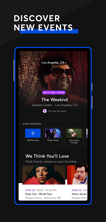 Ticketmaster－Buy, Sell Tickets スクリーンショット 2