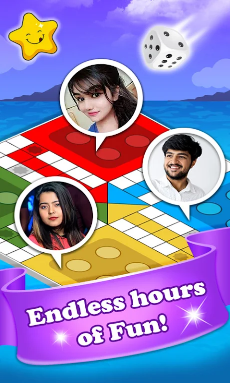 Snakes and Ladders Dice Game 스크린샷 1
