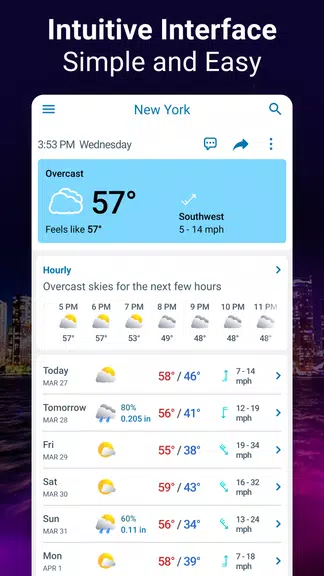 Weather Radar - Meteored News 스크린샷 1