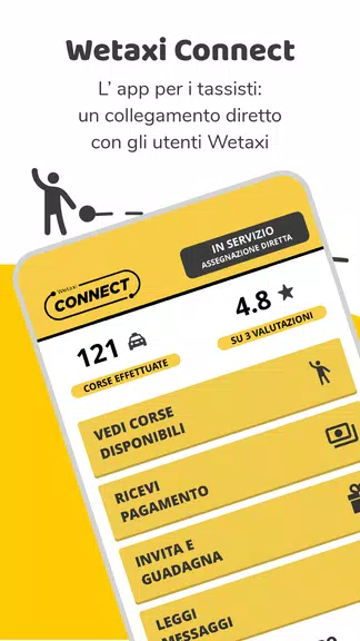 Wetaxi Connect Captura de tela 1