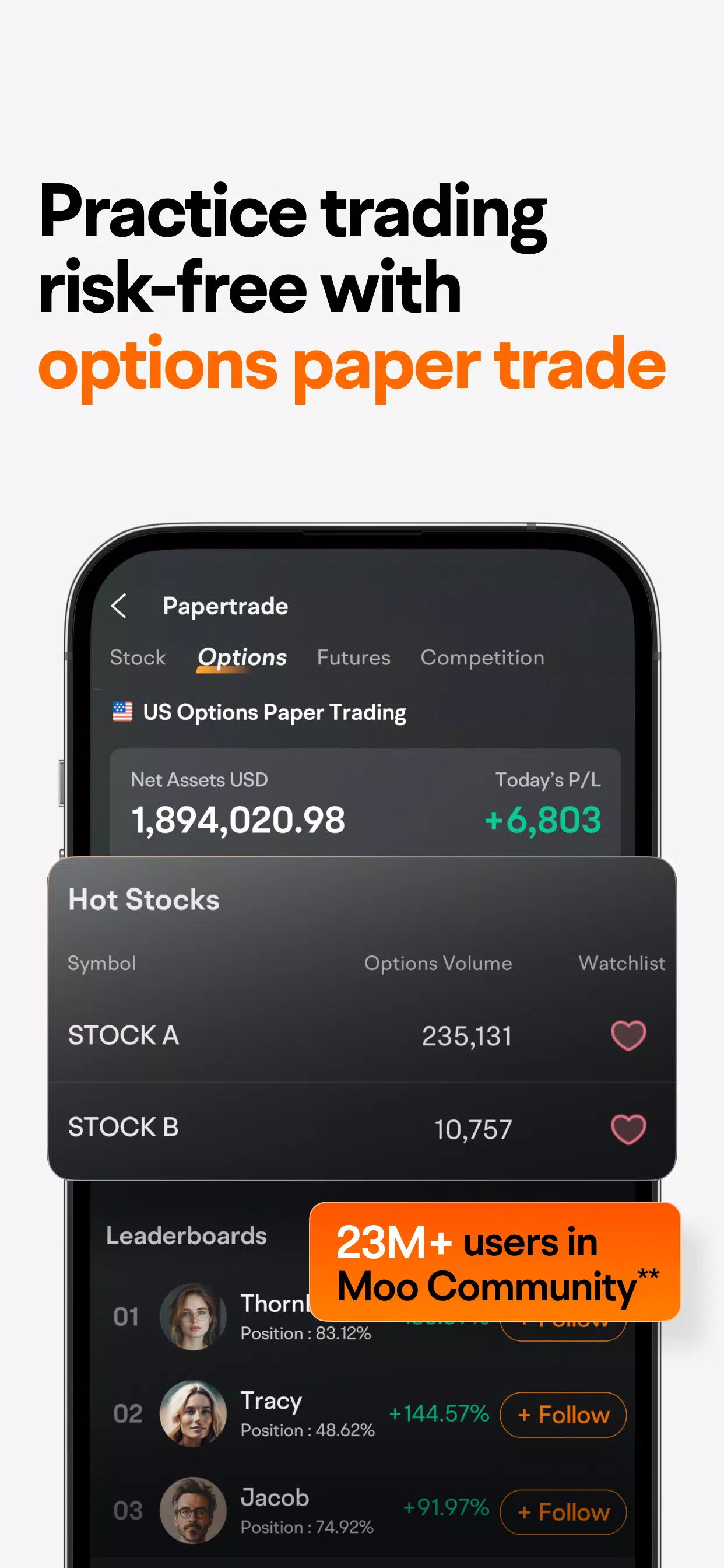 moomoo: options & stocks Captura de pantalla 3