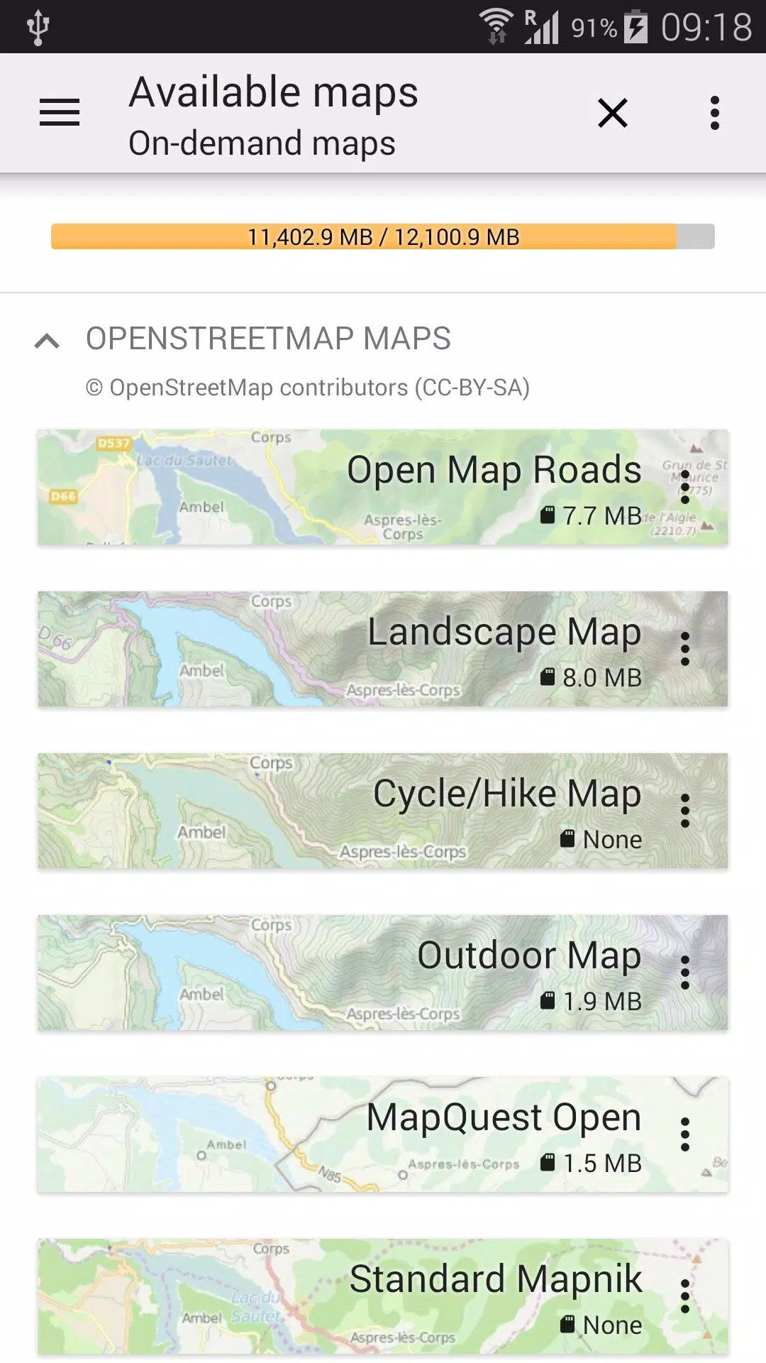 All-In-One Offline Maps Captura de pantalla 3