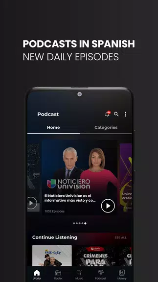 Uforia: Radio, Podcast, Music应用截图第2张