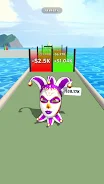 Mask Evolution: 3D Run Game Captura de pantalla 1