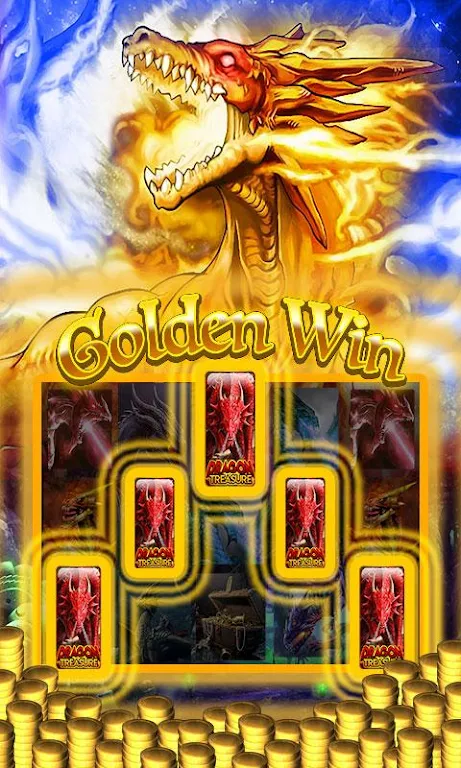 Dragon Casino Slots: Golden Flames of Vegas スクリーンショット 1