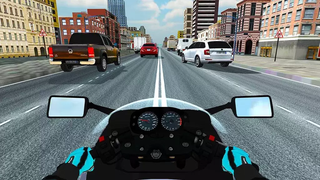 Highway Traffic Rider - 3D Bik スクリーンショット 2