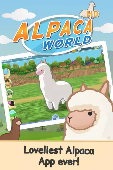 Alpaca World HD+ स्क्रीनशॉट 1