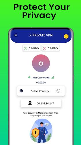 X Private VPN - XXXX Proxy 스크린샷 1