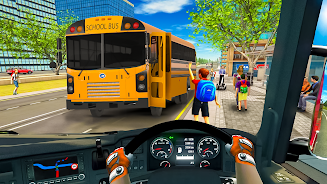 School Bus Transport Simulator Capture d'écran 2