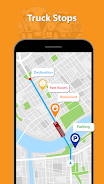 Truck GPS navigator, Direction Captura de pantalla 4