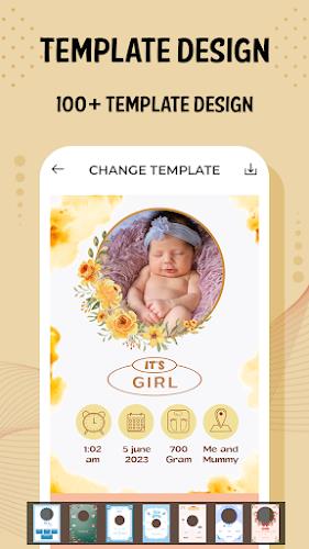 NewBorn Baby Photo Frame Capture d'écran 2