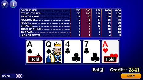 Video Poker: Multi Hand स्क्रीनशॉट 1