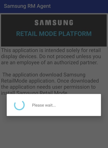 Samsung Retail Mode應用截圖第2張