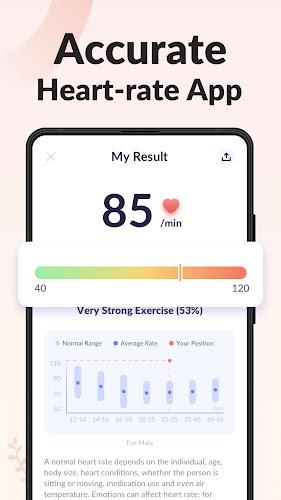 Heart Rate Monitor: Pulse Capture d'écran 1